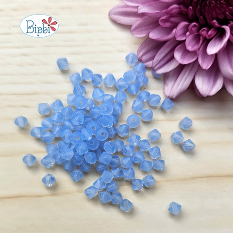 Pha lê Preciosa 4mm màu xanh air blue opal