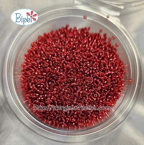 Cườm Nhật Matsuno 15/0 đỏ silverline
