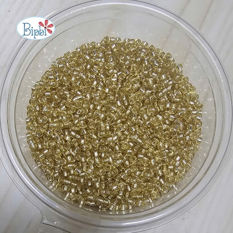 Cườm Nhật Matsuno 12/0 vàng silverline
