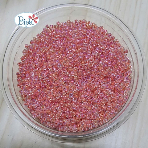 Cườm Nhật Matsuno 12/0 hồng đào inside color