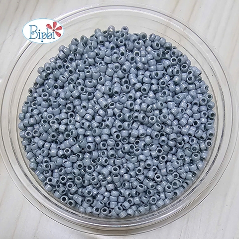 Cườm Nhật Matsuno 12/0 xám ánh vàng
