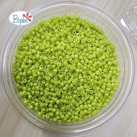 Cườm Nhật Matsuno 12/0 xanh cốm đục