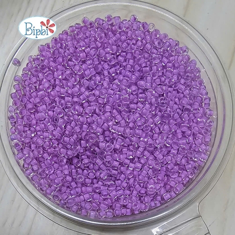 Cườm Nhật Matsuno 12/0 hồng inside color