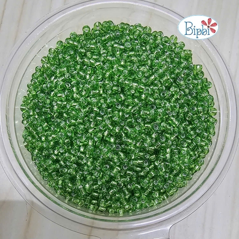 Cườm Nhật Matsuno 12/0 xanh lá silverline