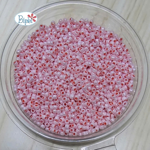 Cườm Nhật Matsuno 12/0 hồng đào ánh trai
