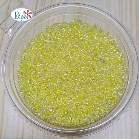 Cườm Nhật Matsuno 12/0 vàng nhạt xà cừ