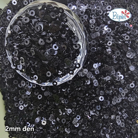 Kim sa phẳng 2mm đen
