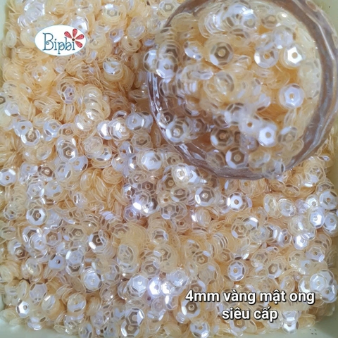 Kim sa siêu cấp cong 4mm mật ong AB