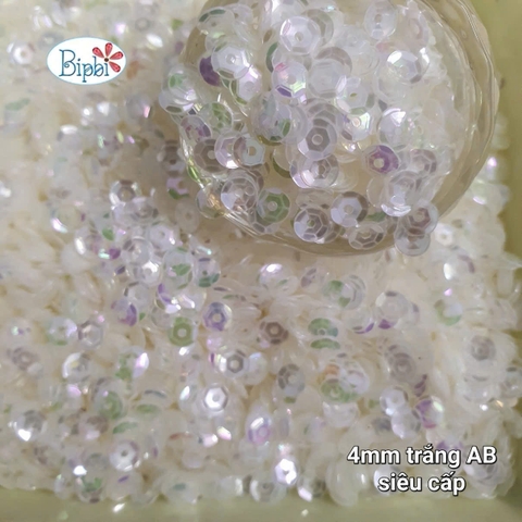 Kim sa siêu cấp cong 4mm trắng đục AB
