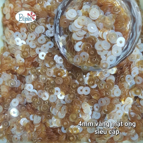 Kim sa siêu cấp 4mm màu mật ong