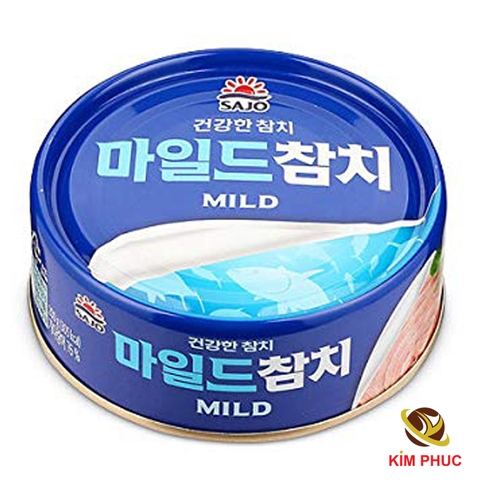 Cá ngừ Mild Tuna Sajo Hàn Quốc 100gr