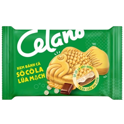 Kem bánh cá socola lúa mạch Celano 100ml