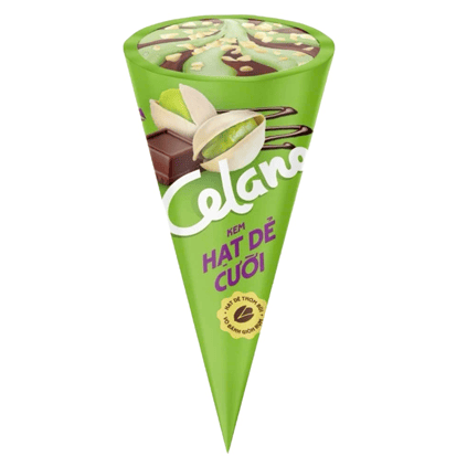 Kem ốc quế Celano hạt dẻ cười 110ml