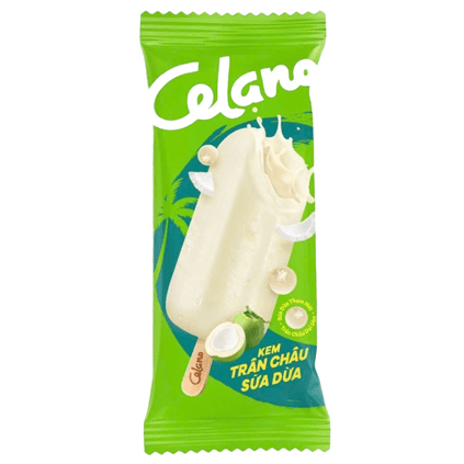 Kem trân châu sữa dừa Celano 75g