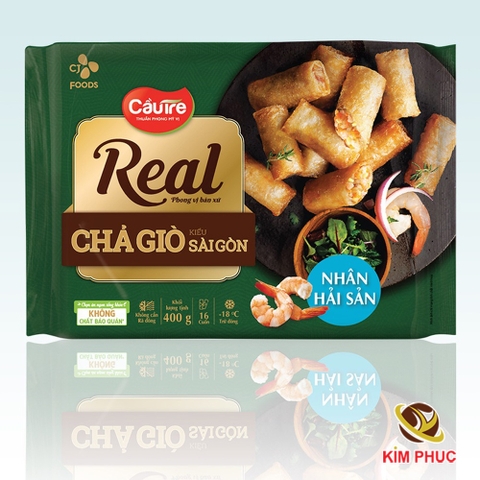 Chả giò Real hải sản Cầu Tre 400gr