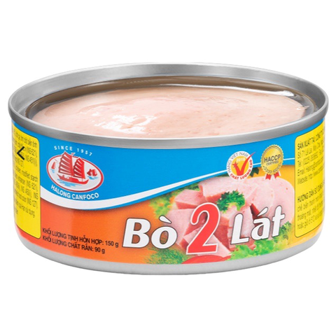 Bò 2 lát Hạ Long Canfoco 150g