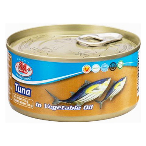 Cá ngừ ngâm dầu Hạ Long Canfoco 175g/105