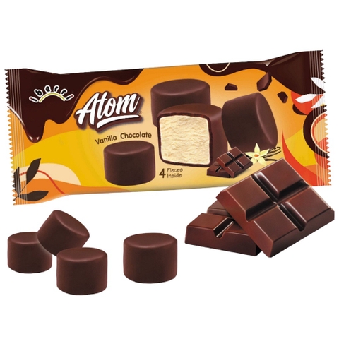 Kem viên socola iberri Atom Chocolate Vanilla Thái Lan 48ML