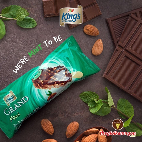 Kem bạc hà socola hạnh nhân Grand King's F&N Thái Lan 70ml