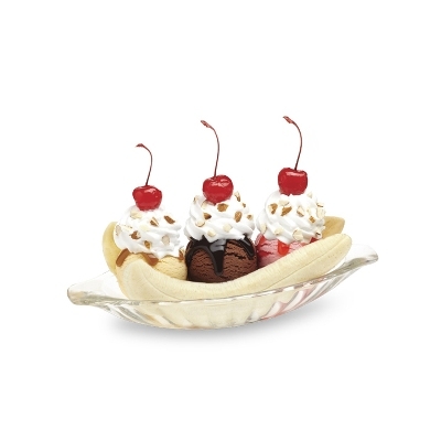 Kem Banana Split