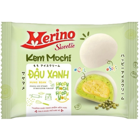 Kem mochi đậu xanh Merino Sweetie 50g