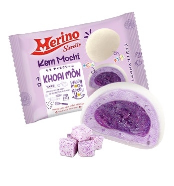 Kem mochi khoai môn Merino Sweetie 50g