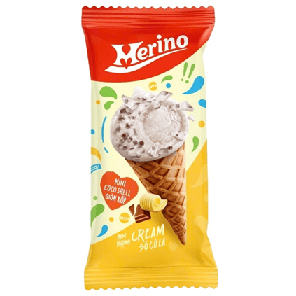 Kem ốc quế Merino cream socola 60g