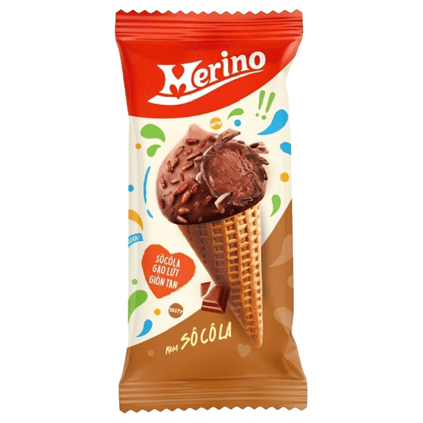 Kem ốc quế Merino socola 60g