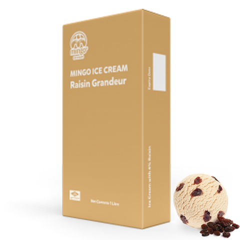 Kem kẹp Mingo Hawker Pack rum nho 1L