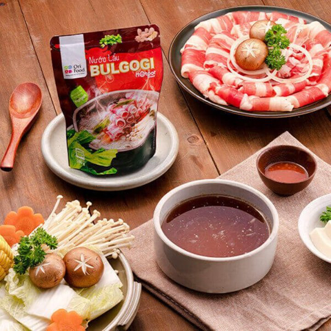 Nước lẩu Bulgogi Hotpot Story OriFood 200g