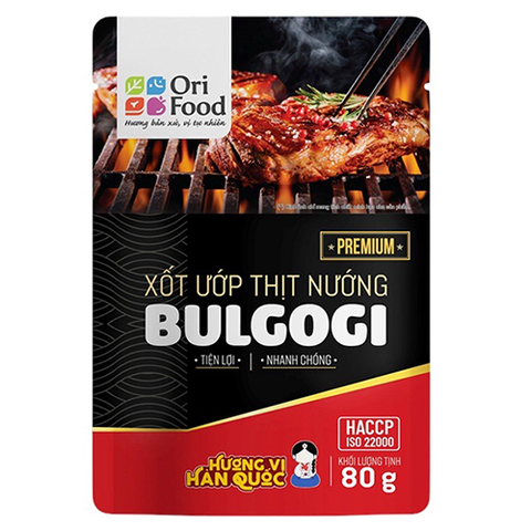Xốt ướp thịt nướng Bulgogi OriFood 80g