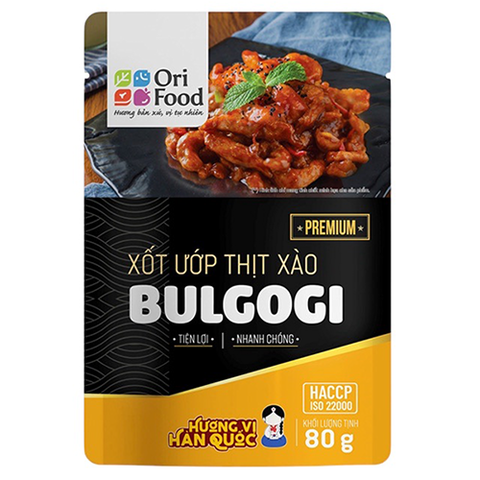 Xốt ướp thịt xào Bulgogi OriFood 80g