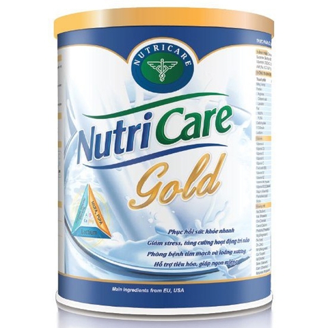 Sữa bột Nutricare Gold 900gr