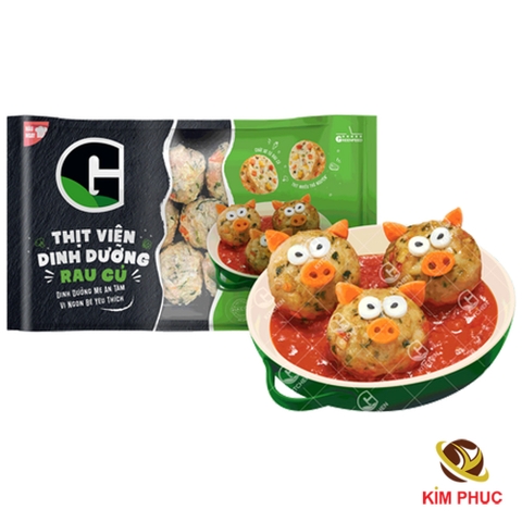 Thịt viên dinh dưỡng rau củ G Kitchen 300gr