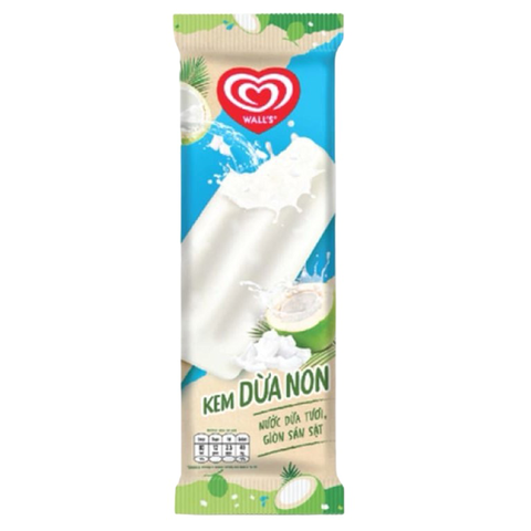 Kem dừa non Wall's Asian Delight Coconut 60ML