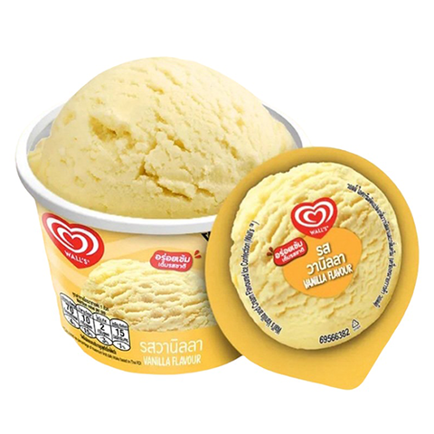 Kem ly vani Wall's Vanilla Cup 90ML