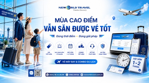 🔥 Mùa cao điểm vẫn có thể săn được vé tốt ✈ Chỉ cần biết cách đặt đúng thời điểm và đúng giải pháp