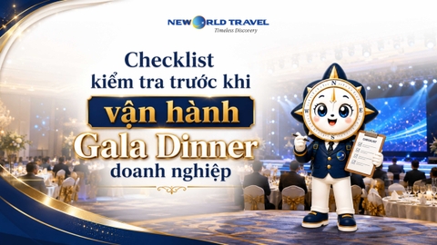 Checklist kiểm tra trước khi vận hành Gala Dinner doanh nghiệp