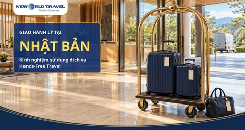 Giao hành lý tại Nhật Bản: Kinh nghiệm sử dụng dịch vụ Hands-Free Travel