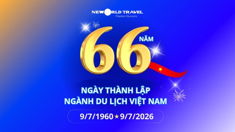 🇻🇳 CHÀO MỪNG 66 NĂM NGÀY THÀNH LẬP NGÀNH DU LỊCH VIỆT NAM