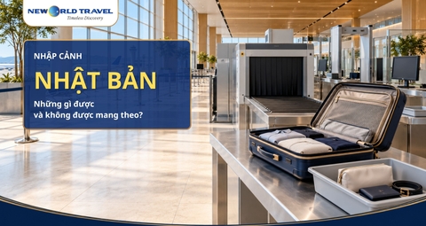 Nhập cảnh Nhật Bản: Những gì được và không được mang theo?