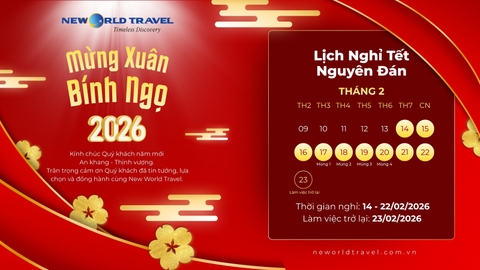 🎋 Thông báo Lịch nghỉ Tết Nguyên Đán 2026 🎋