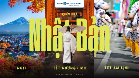 🇯🇵 Lịch khởi hành tour Nhật Bản Noel 🎋 Tết Dương Lịch 🎋 Tết Âm Lịch 2026