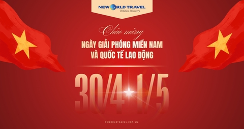 🇻🇳 Chúc mừng đại lễ 30/04 & Quốc tế Lao động 01/05