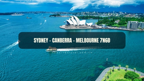 Sydney - Canberra - Melbourne 7N6Đ