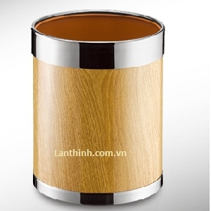 Room dustbin, Simplicity Ring-up design  Steel body wooden finish, 3220146