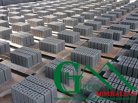 Quy trình sản xuất gạch không nung - Nguyên liệu sản xuất