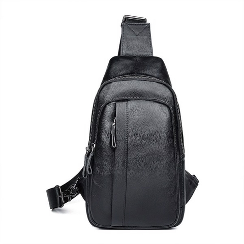 Túi Đeo Ngực Da Bò Cao Cấp IP175