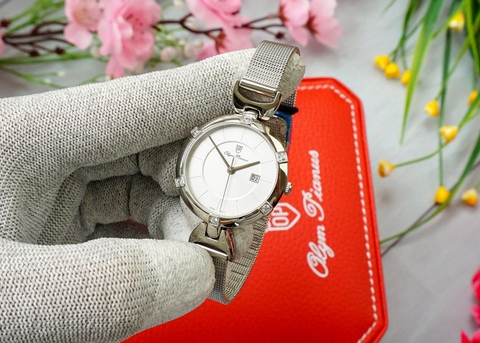 OLYM PIANUS OP2498DLS-T - NỮ - KÍNH SAPPHIRE - PIN THỤY SĨ - 30MM