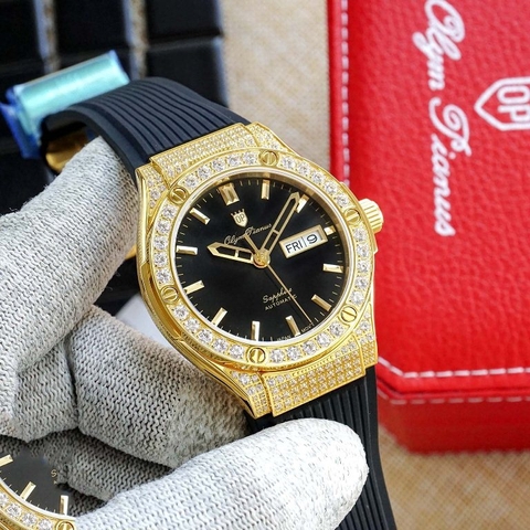 OLYM PIANUS OP990-45ADDGK-GL-D - NAM - KÍNH SAPPHIRE - AUTOMATIC - 42MM